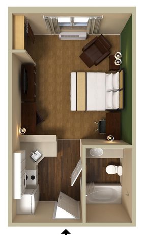 Imagen de la habitación del Hotel Extended Stay America Suites Phoenix Chandler. Foto 12