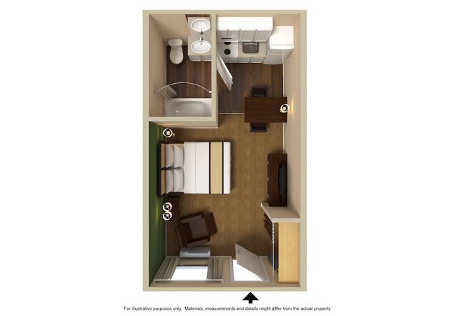 Imagen de la habitación del Hotel Extended Stay America Suites Phoenix Scottsdale Old Town. Foto 15