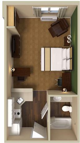 Imagen de la habitación del Hotel Extended Stay America Suites Pittsburgh West Mifflin. Foto 11