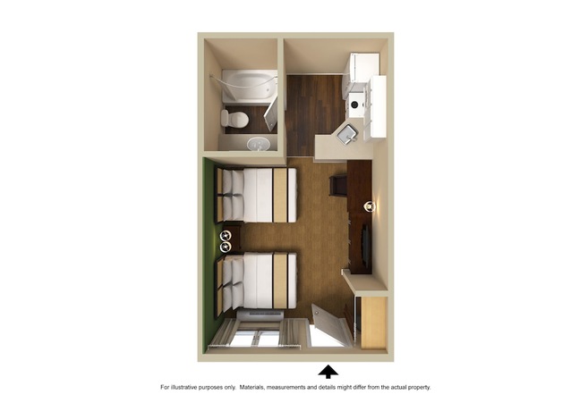 Imagen de la habitación del Hotel Extended Stay America Suites Sacramento Arden Way. Foto 6