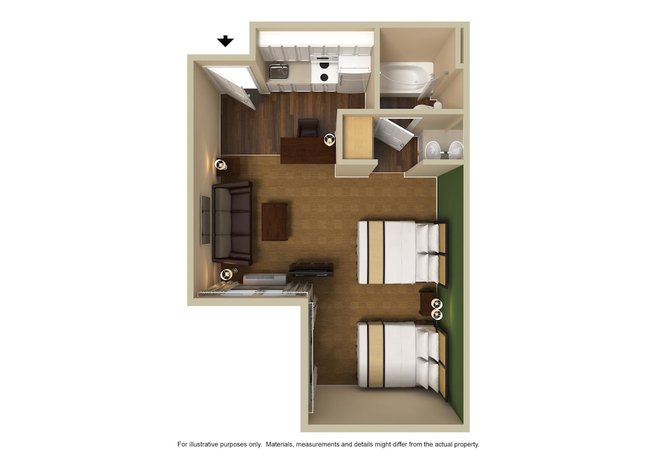 Imagen de la habitación del Hotel Extended Stay America Suites Washington Dc Fairfax. Foto 8