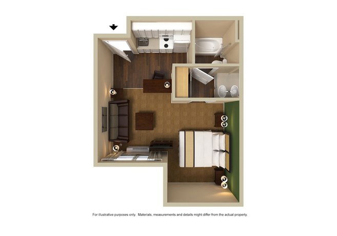Imagen de la habitación del Hotel Extended Stay America Suites Washington Dc Fairfax. Foto 12