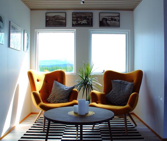 Imagen del bar/restaurante del Hotel Eyvindará. Foto 2