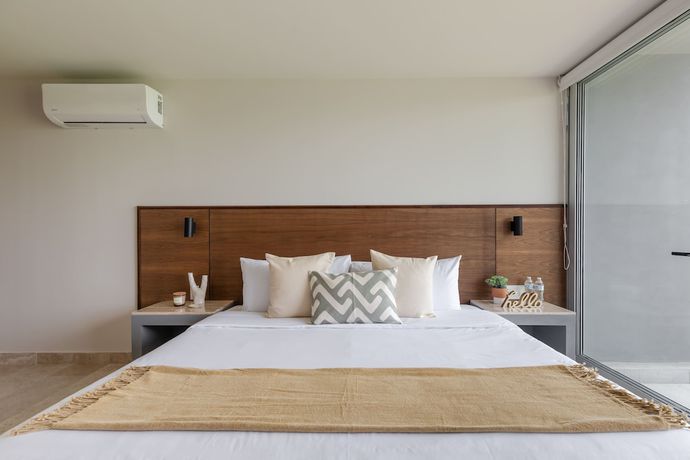 Imagen de la habitación del Hotel FC TOTAL. Foto 4
