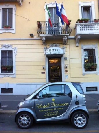Imagen de los exteriores del Hotel FLORENCE, Mil&aacute;n. Foto 7