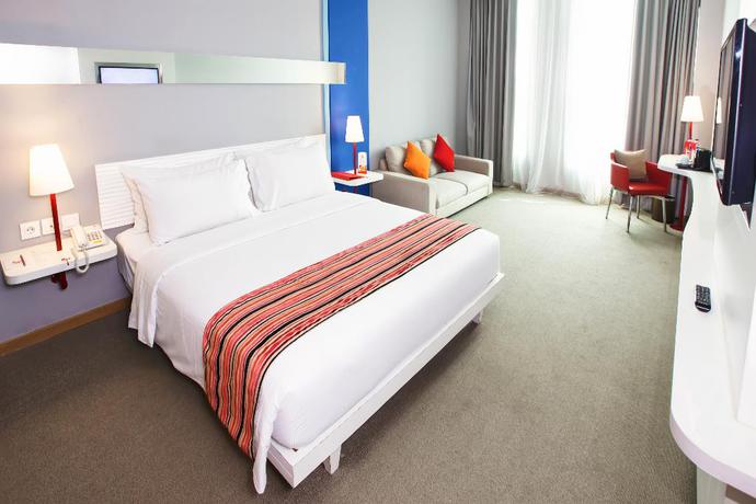 Imagen de la habitación del Hotel FOX Lite Hotel Metro Indah - Bandung. Foto 11