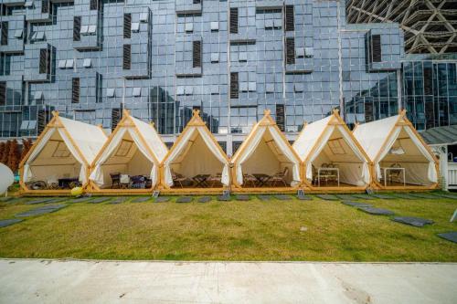 Imagen general del Hotel F-TOWN Fangtang (Shenzhen Longgang Tian\'an Digital City Huanggekeng Subway Station). Foto 14