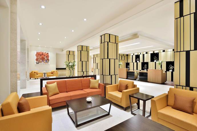 Imagen de los interiores del Hotel Fairfield By Marriott Amritsar. Foto 10