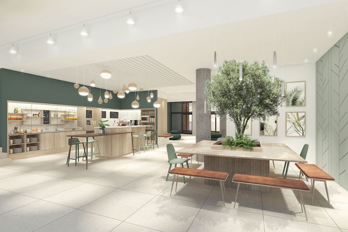 Imagen del bar/restaurante del Hotel Fairfield By Marriott Copenhagen Nordhavn. Foto 5