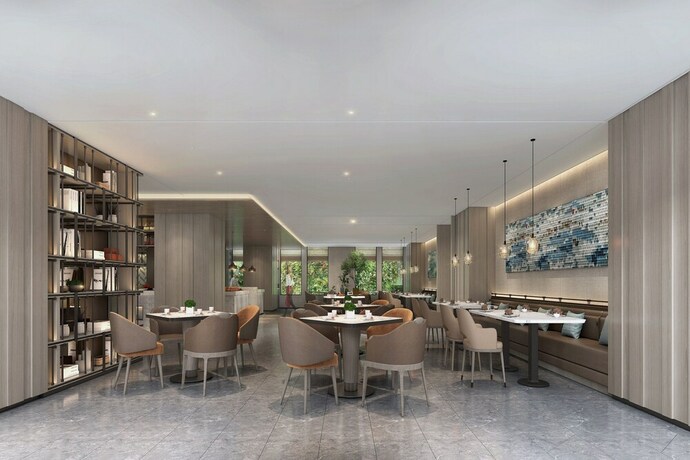 Imagen de los interiores del Hotel Fairfield By Marriott Huai'an Downtown. Foto 23