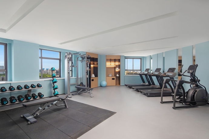 Imagen de los interiores del Hotel Fairfield By Marriott Kunshan. Foto 17