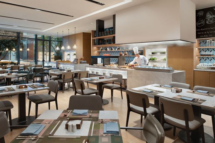 Imagen del bar/restaurante del Hotel Fairfield By Marriott Xi'an Chanba. Foto 2