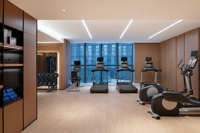 Imagen de los interiores del Hotel Fairfield By Marriott Xi'an Chanba. Foto 15