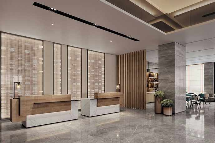 Imagen de los interiores del Hotel Fairfield By Marriott Yinchuan Xingqing. Foto 11