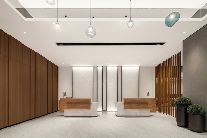 Imagen de los interiores del Hotel Fairfield By Marriott Yinchuan Xingqing. Foto 12