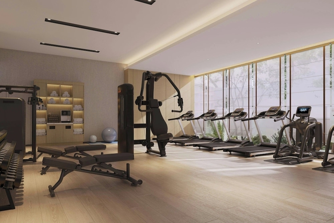 Imagen de los interiores del Hotel Fairfield By Marriott Yinchuan Xingqing. Foto 13