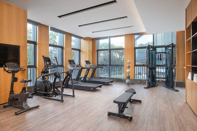 Imagen de los interiores del Hotel Fairfield By Marriott Zhuhai Xiangzhou. Foto 15