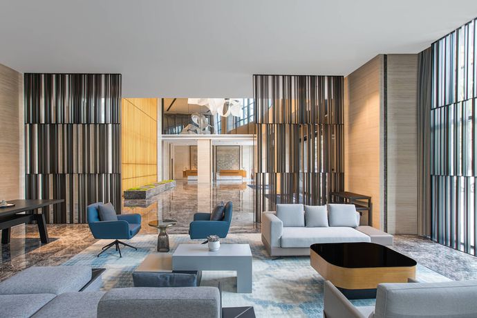 Imagen de los interiores del Hotel Fairfield By Marriott Zhuhai Xiangzhou. Foto 18