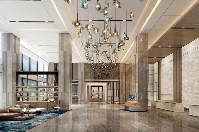 Imagen de los interiores del Hotel Fairfield By Marriott Zibo. Foto 17