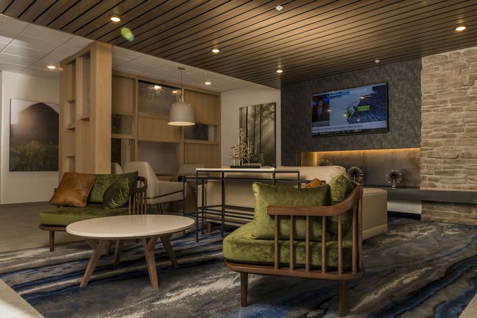 Imagen de los interiores del Hotel Fairfield Inn And Suites By Marriott Louisville New Albany In. Foto 11