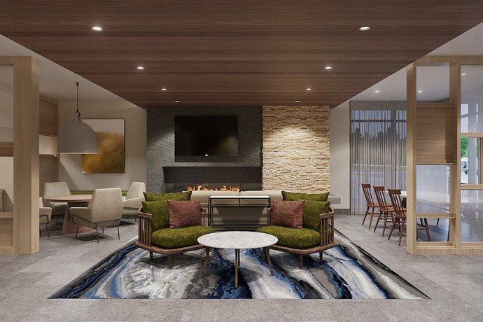 Imagen de los interiores del Hotel Fairfield Inn and Suites By Marriott Des Moines Downtown. Foto 8