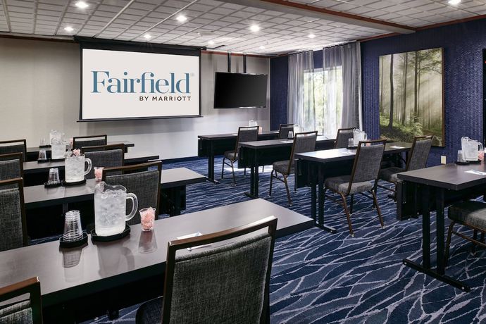 Imagen de los interiores del Hotel Fairfield Inn and Suites By Marriott Detroit Livonia. Foto 16