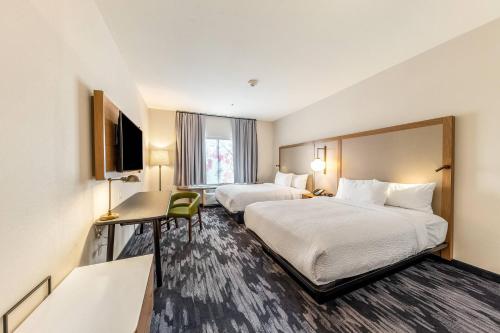 Imagen de la habitación del Hotel Fairfield Inn and Suites By Marriott Gainesville I-35. Foto 17