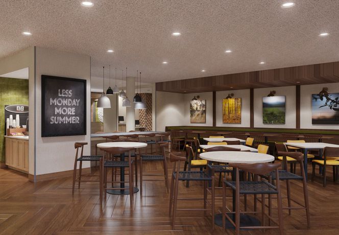 Imagen del bar/restaurante del Hotel Fairfield Inn and Suites By Marriott Ottawa Airport. Foto 5