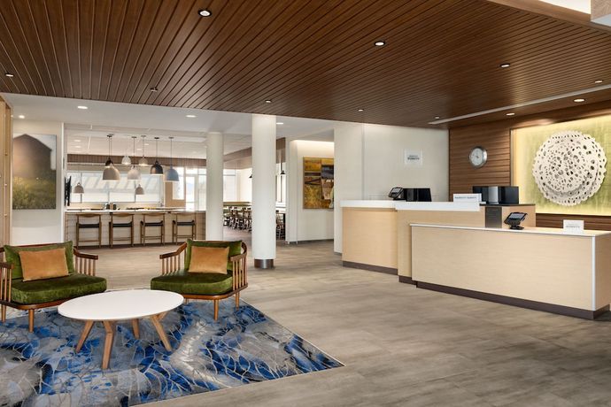 Imagen del bar/restaurante del Hotel Fairfield Inn and Suites By Marriott Rockaway. Foto 2