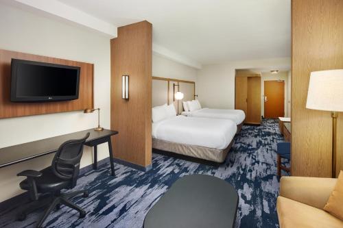 Imagen de la habitación del Hotel Fairfield Inn and Suites By Marriott Worcester Auburn. Foto 18
