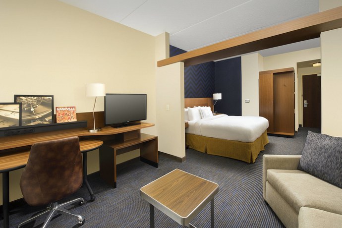 Imagen de la habitación del Hotel Fairfield Inn and Suites Nashville Downtown/The Gulch. Foto 8