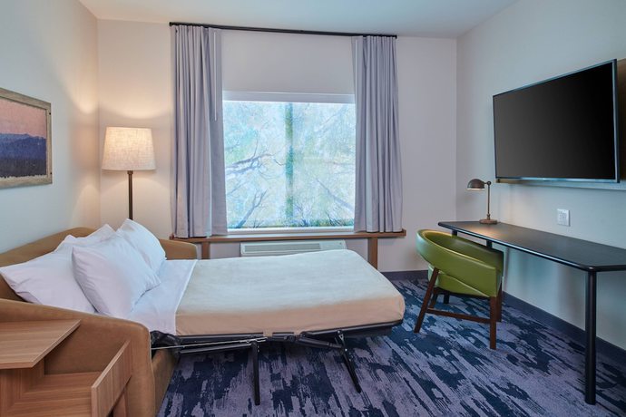 Imagen de la habitación del Hotel Fairfield Inn and Suites by Marriott Louisville Jeffersonville. Foto 11