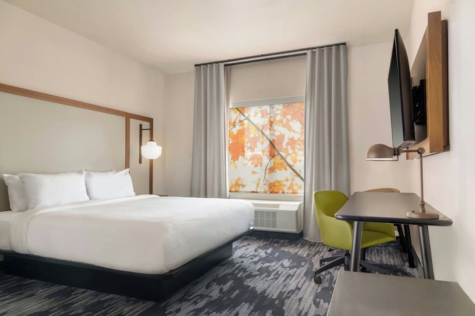 Imagen de la habitación del Hotel Fairfield by Marriott Inn and Suites Kansas City at The Legends. Foto 4