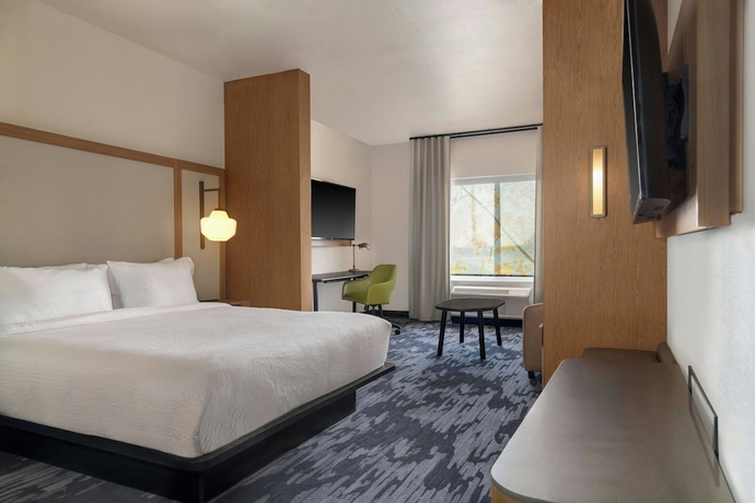 Imagen de la habitación del Hotel Fairfield by Marriott Inn and Suites Kansas City at The Legends. Foto 12