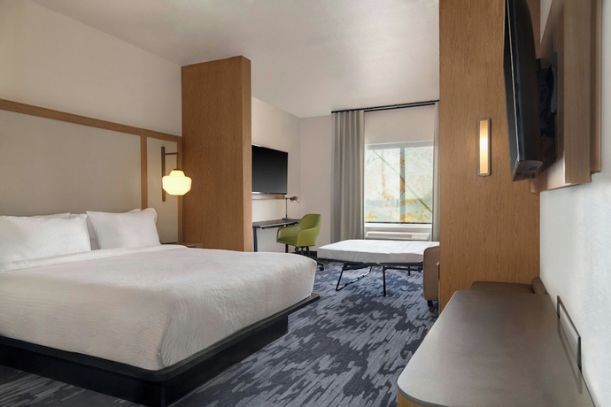 Imagen de la habitación del Hotel Fairfield by Marriott Inn and Suites Kansas City at The Legends. Foto 14