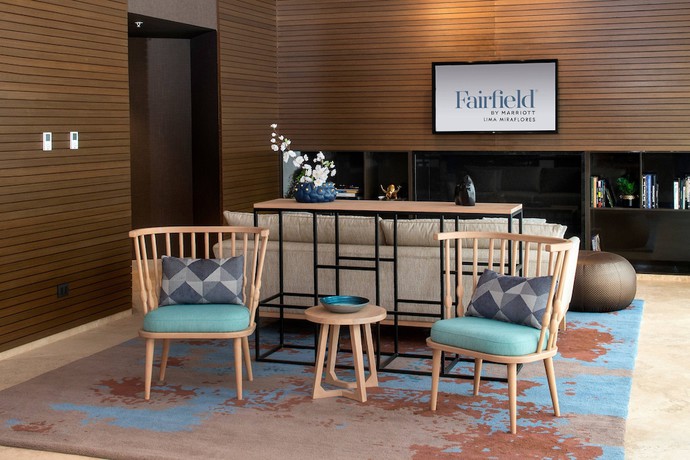 Imagen de los interiores del Hotel Fairfield by Marriott Lima Miraflores. Foto 9