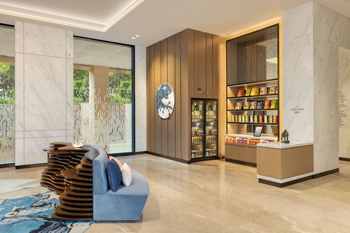 Imagen de los interiores del Hotel Fairfield by Marriott Mumbai International Airport. Foto 20