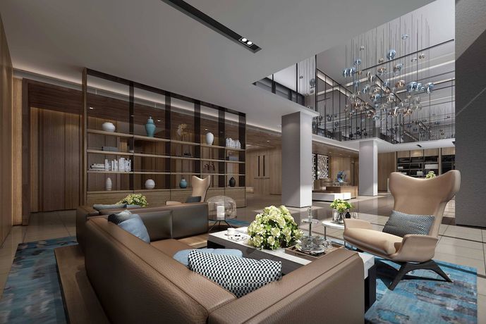 Imagen de los interiores del Hotel Fairfield by Marriott Ningbo Yinzhou. Foto 7