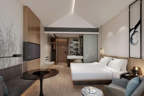 Imagen de la habitación del Hotel Fairfield by Marriott Yangzhou Slender West Lake. Foto 17