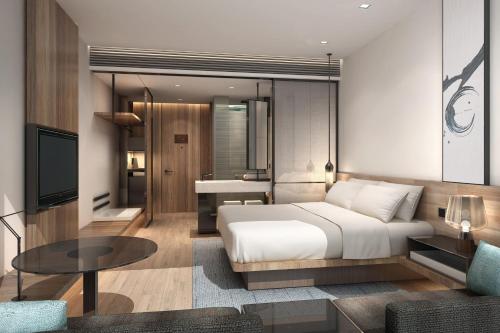 Imagen de la habitación del Hotel Fairfield by Marriott Yangzhou Slender West Lake. Foto 18