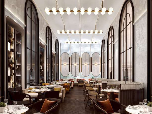 Imagen del bar/restaurante del Hotel Fairmont Bangkok Sukhumvit. Foto 2