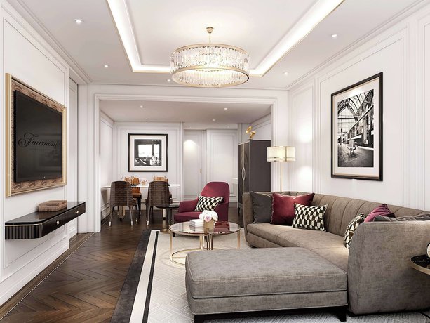 Imagen de la habitación del Hotel Fairmont Mumbai. Foto 12