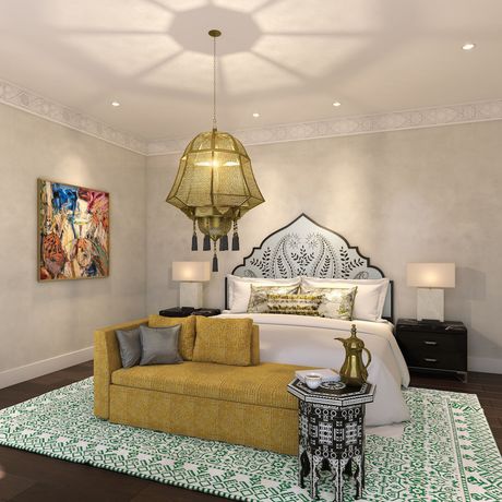 Imagen de la habitación del Hotel Fairmont Tazi Palace Tangier. Foto 12