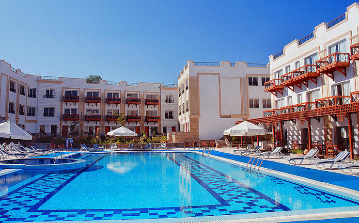 Imagen de la piscina del Hotel Falcon Naama Star. Foto 11