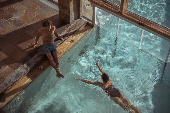 Imagen de la piscina del Hotel Falkensteiner and Spa Carinzia. Foto 14