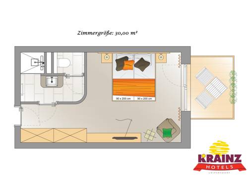 Imagen de la habitación del Hotel Familien Krainz. Foto 5