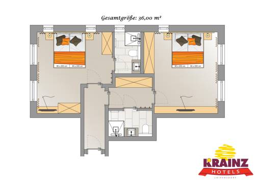Imagen de la habitación del Hotel Familien Krainz. Foto 8
