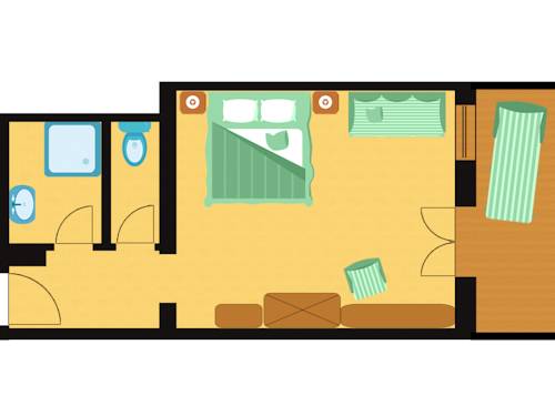 Imagen de la habitación del Hotel Familotel Central. Foto 3