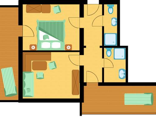 Imagen de la habitación del Hotel Familotel Central. Foto 6