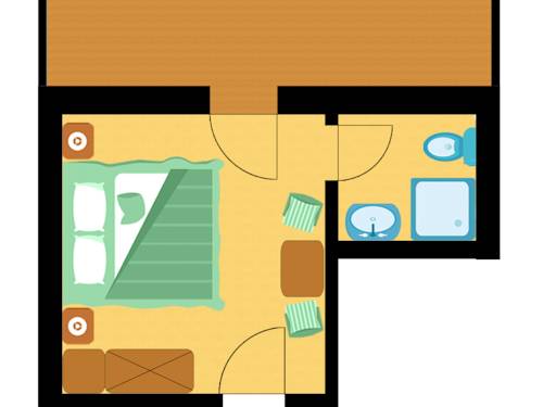 Imagen de la habitación del Hotel Familotel Central. Foto 7